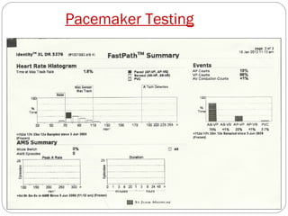 Pacemaker Testing
 
