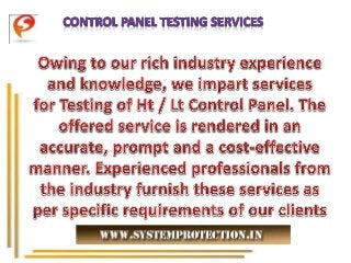 Electrical Testing Services in India