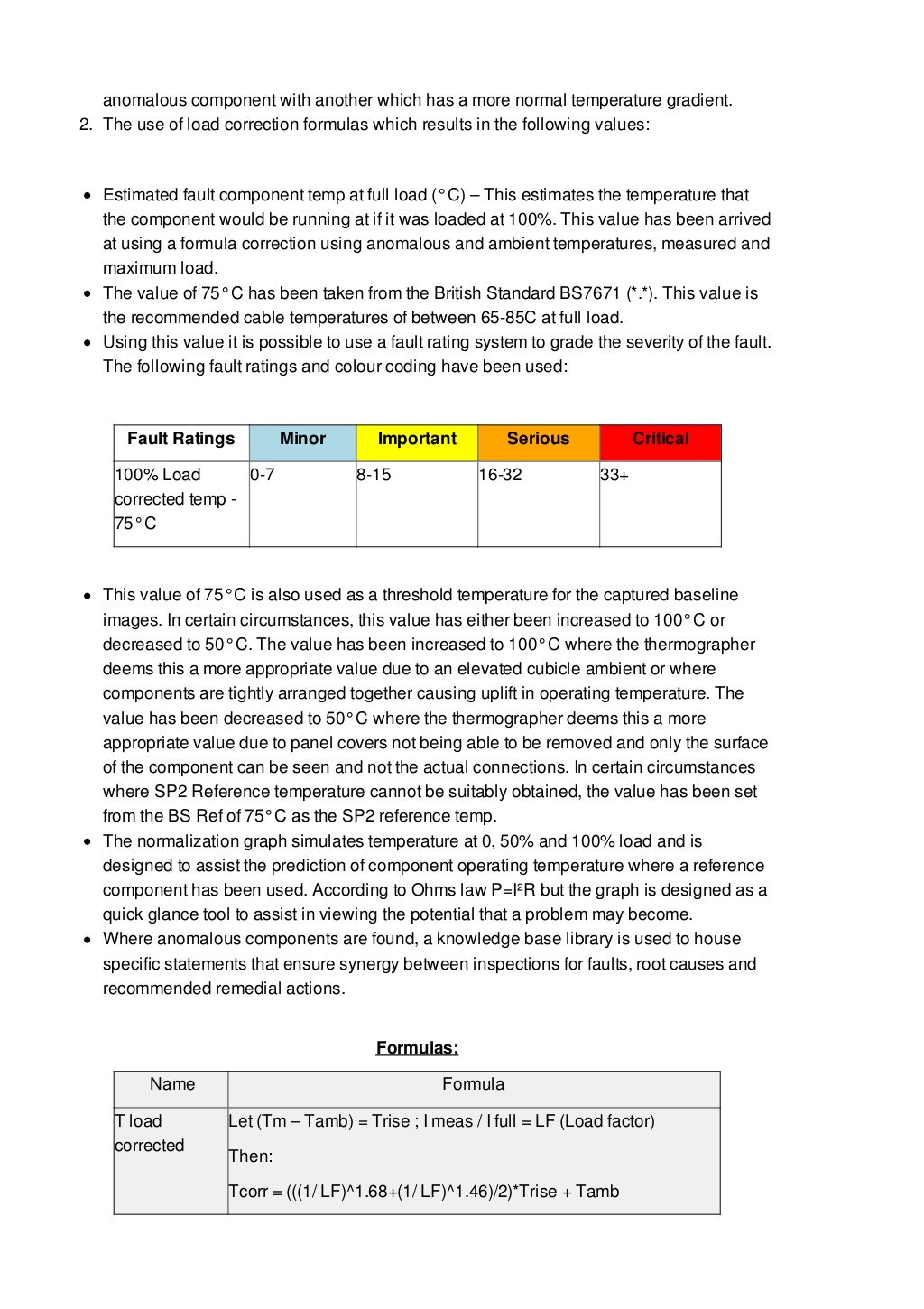 Electrical Thermal Imaging Report TICOR