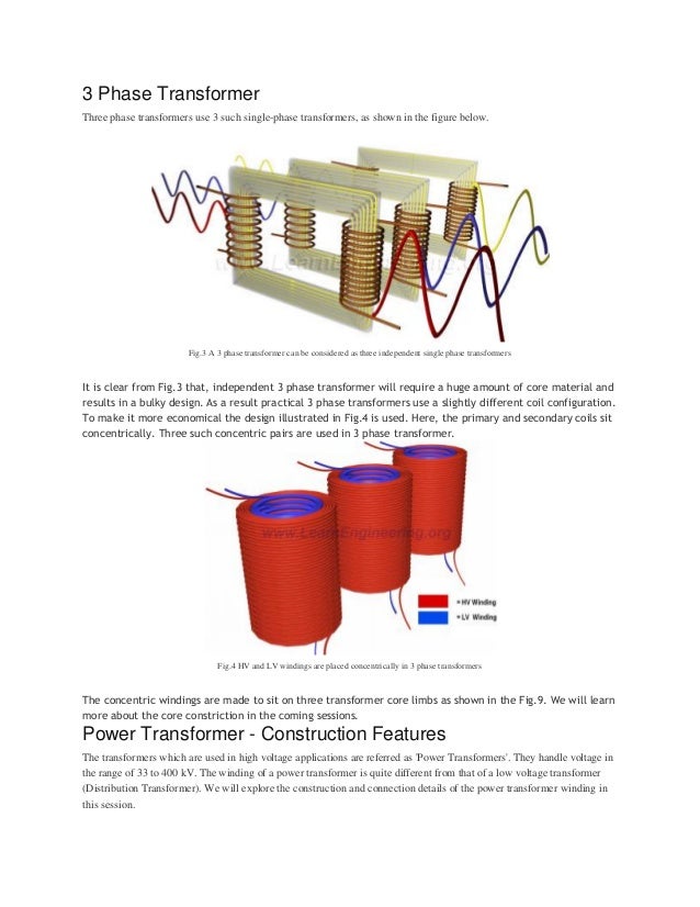 Types Of Transformer Windings
