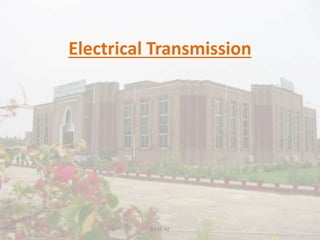 Electrical Transmission
13-EL-42
 