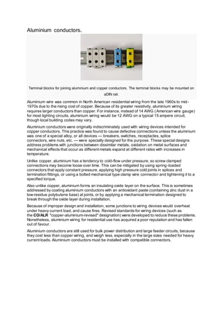 Electrical wiring | DOCX