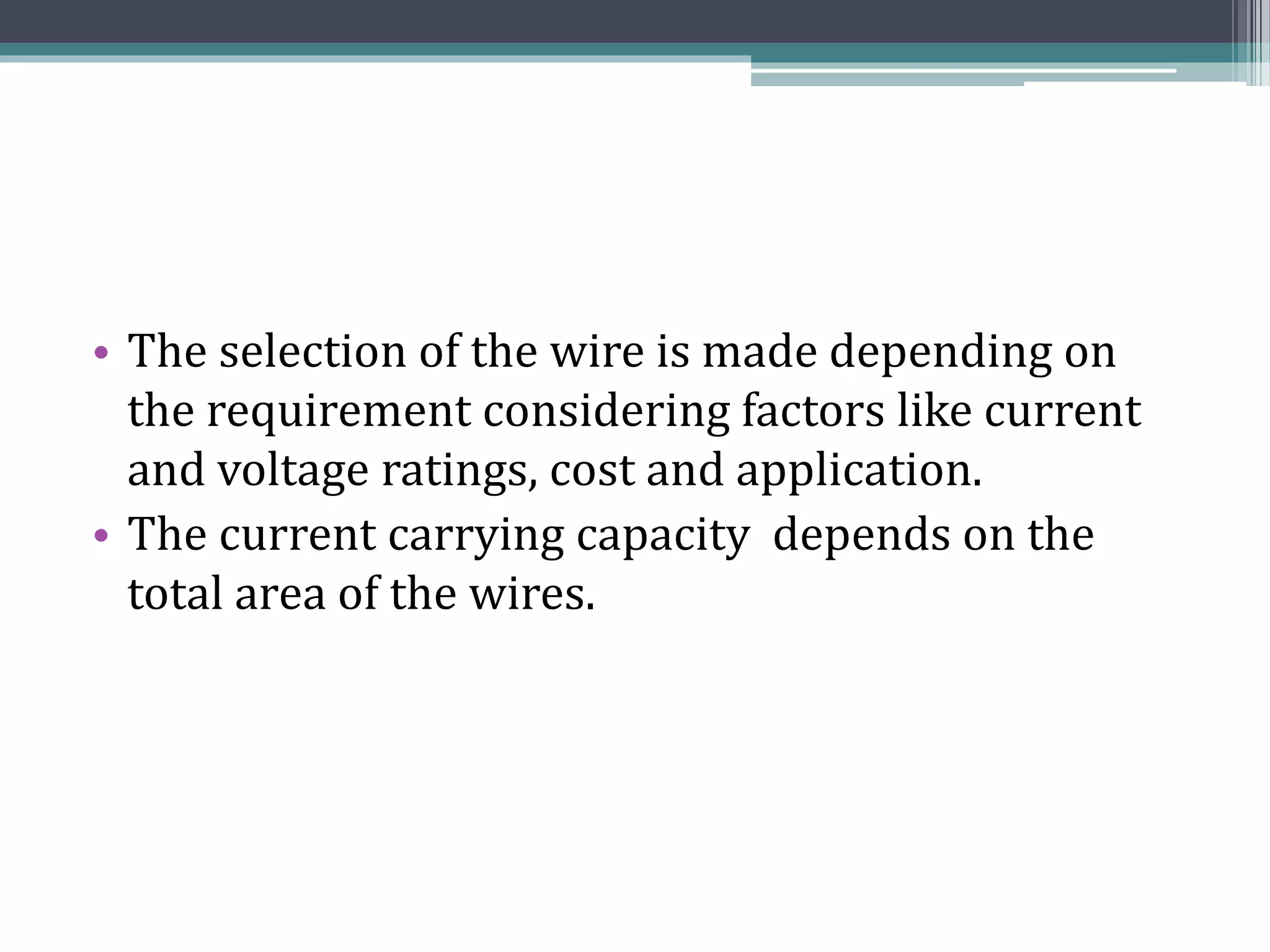 Electrical wiring system | PPTX