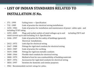 Electrical wiring system | PPTX