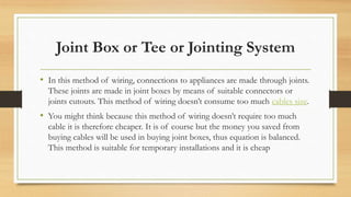 Electrical wiring systems | PPTX