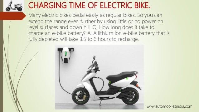 electric bicycle design ppt