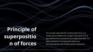 Chapter 1 : Electric Charges and Fields. | PPTX