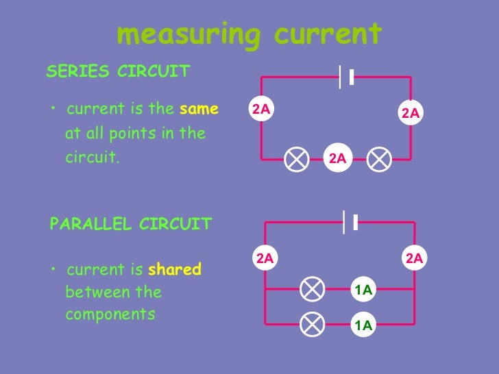 Amps In A Parallel Circuit