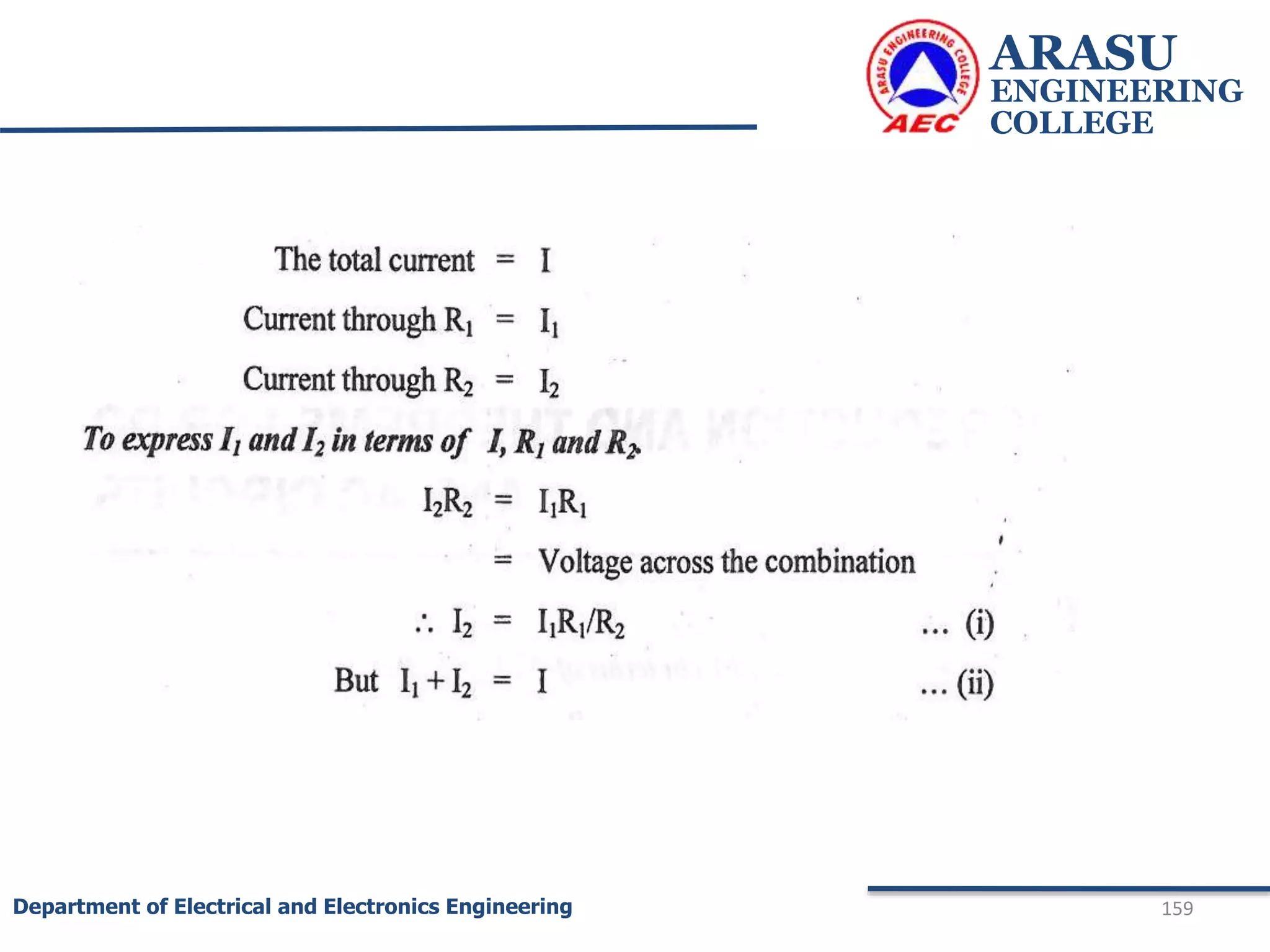 ARASU
ENGINEERING
COLLEGE
159
Department of Electrical and Electronics Engineering
 