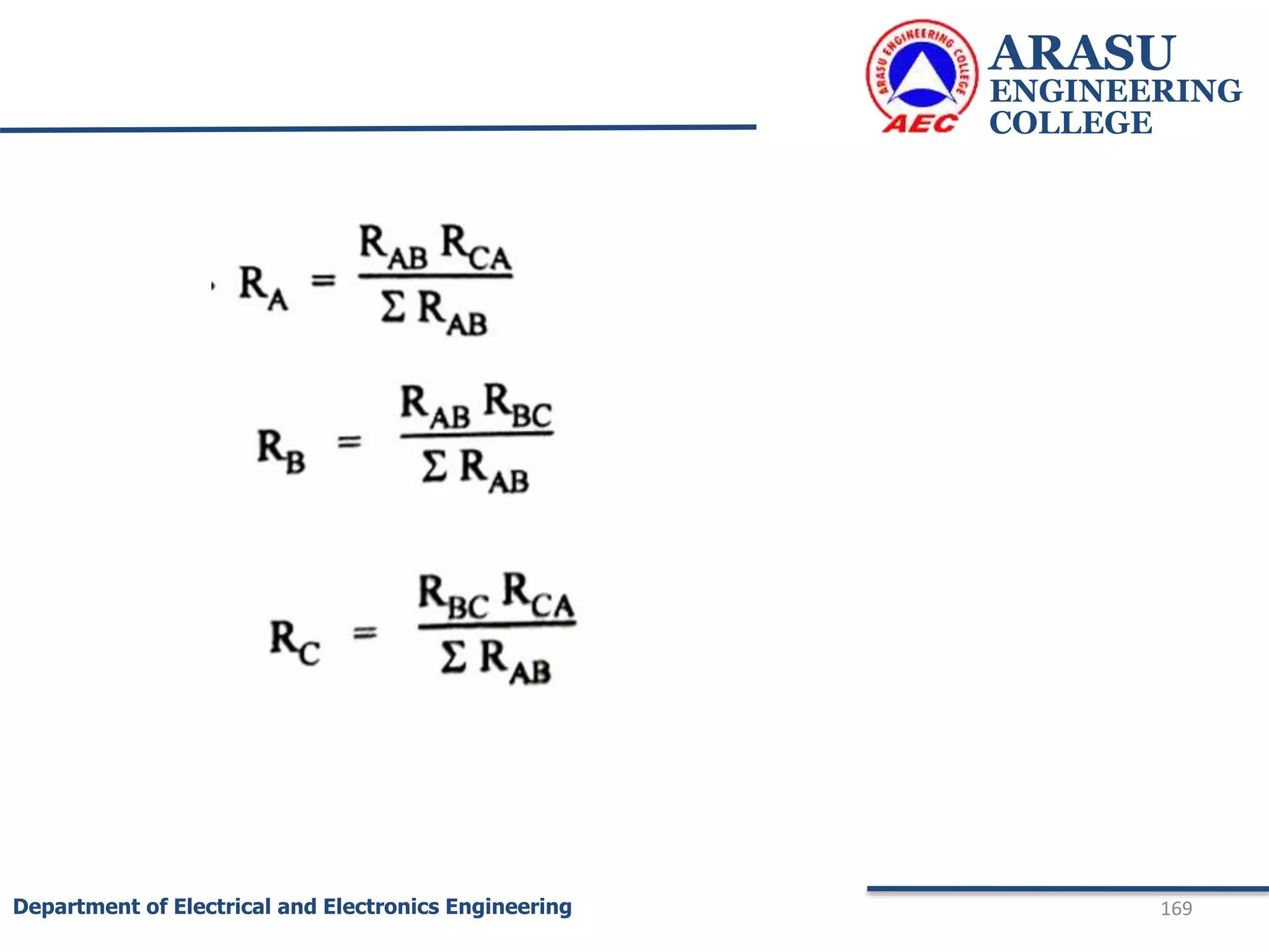 ARASU
ENGINEERING
COLLEGE
169
Department of Electrical and Electronics Engineering
 