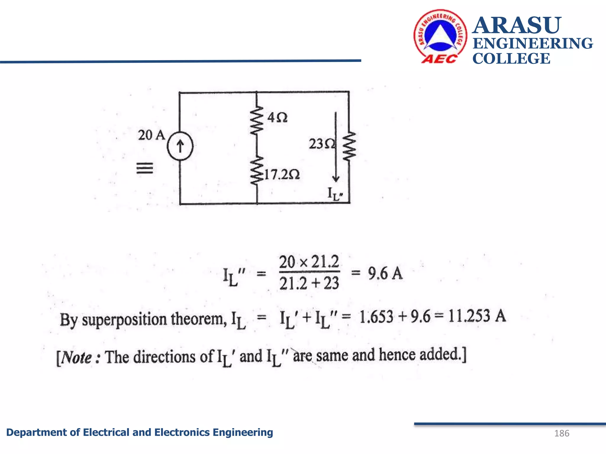 ARASU
ENGINEERING
COLLEGE
186
Department of Electrical and Electronics Engineering
 