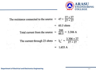 ARASU
ENGINEERING
COLLEGE
184
Department of Electrical and Electronics Engineering
 