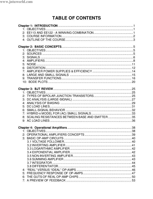 electric circuits notes