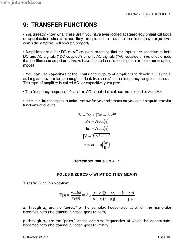 electric circuits notes
