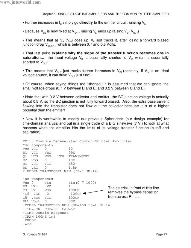 electric circuits notes
