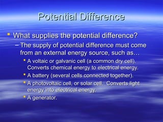 Electric_Current_and_Circuits Powerpoint | PPT