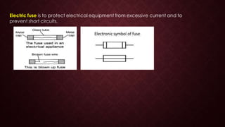 Electric current and its effect
