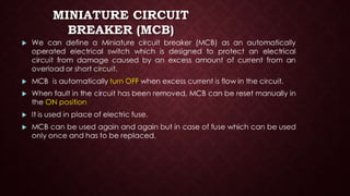 Electric current and its effect