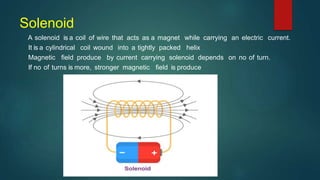 Electric current and its effect