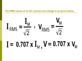 Electric Current fundamentals for both mechanical and electrical ...