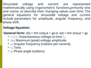Electric Current fundamentals for both mechanical and electrical ...