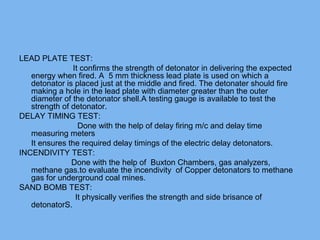 Electric detonation system | PPT
