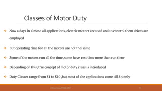 Class Motor Statement Examples Introduction to Electric Drive and their Charactersitics.pptx