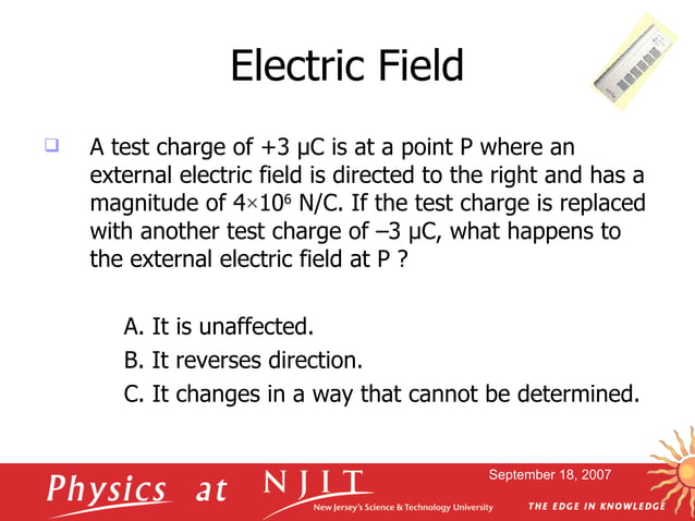 Electric Force and Field | PPT