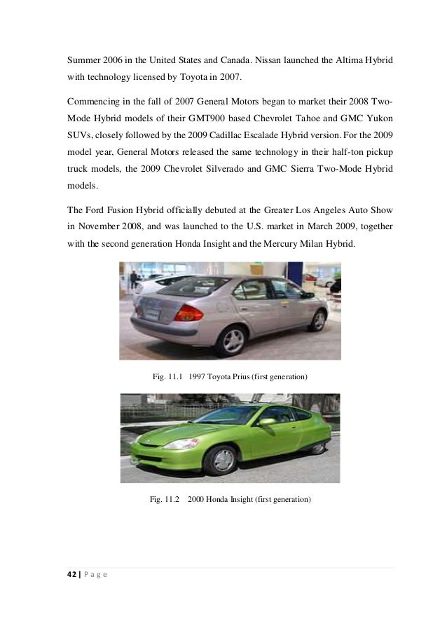 Hybrid Car Seminar Report Pdf