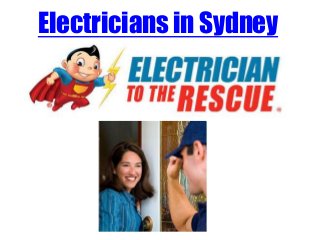 Electricians in Sydney
 