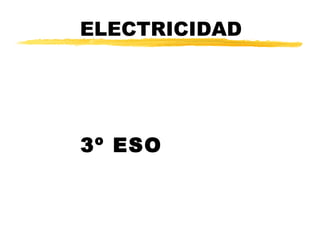 ELECTRICIDAD 3º ESO 