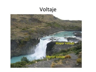 Voltaje Mayor Voltaje Menor Voltaje 