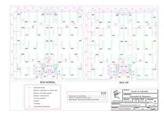 A1A
A2A
A3A
A4A
A5A
A
A
A6A
A7A
A8A
A9A
B1B
B
B
B2B
B3B
B4B
B5B
B6B
B7B
B8B
B9B
C1C
C2C
C3C
C
D1
D2
A1A
A2A
A3A
A4A
A5A
A
A
A6A
B1B
B
B
B2B
B3B
B4B
B5B
B6B
B7B
B8B
B9B
C1C
C2C
C3C
C
D1
D2
A10A
A7A
A8A
A9A
A10A
1.5 1.5 0.70.7 1.5
1.12.42.42.42.41.3
0.7 1.5 1.5 1.5 0.7
0.3
0.9
0.60.70.7
2.96 2.9
2.96
2.9
D3D3
ELBA FIPAD-04-258
BEGHELLI 33-494/126/C++D + 99-878 Crater
BEGHELLI 1673 Pratica Tuttovetro
BEGHELLI 11049 PLEXILITE
Toma de corriente 16A
Interruptor
Conmutador
A1A
Segunda letra: interruptor/conmutador de encendido
A1A
A2A
A3A
A4A
A5A
A
A
A6A
A7A
A8A
A9A
B1B
B
B
B2B
B3B
B4B
B5B
B6B
B7B
B8B
B9B
C1C
C2C
C3C
C
F1
F2
D1E
D2E
D3E
D4E
E
E
D6E
E1F
F
F
E2F
E3F
E4F
E5F
E6F
E7B
E8F
E9B
C6D
C5D
C4D
D
G1
A10A
D7F
D8F
D9E
D10E
1.5 1.5 0.70.7 1.5
1.12.42.42.42.41.3
0.7 1.5 1.5 1.5 0.7
0.3
0.9
0.60.70.7
2.96
2.9
2.96
2.9
G2
G3
G4
ESCALA FIRMA
PROPIETARIO
PROYECTO
Alberto Cerrudo
Alberto Cerrudo
DIBUJADO
Circuito de Velocidad
Universidad de Salamanca
049 ELEC7
ELECTRICIDAD BOXES NORMALES Y VIP
Circuito de Salamanca 1:50
BOX NORMAL BOX VIP
 