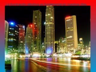 La iluminación eléctrica es fundamental en nuestros días.
 