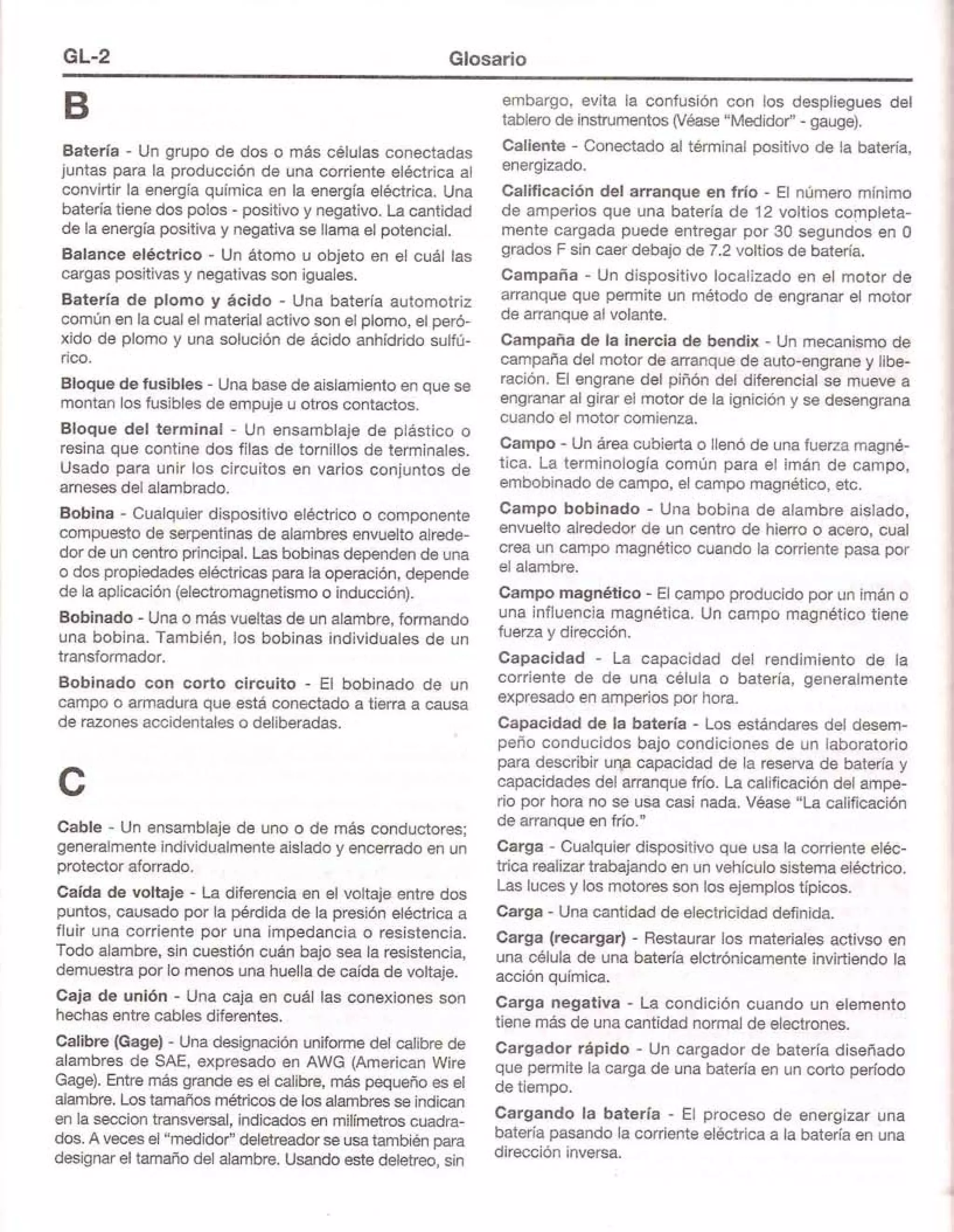 Electricidad automotriz