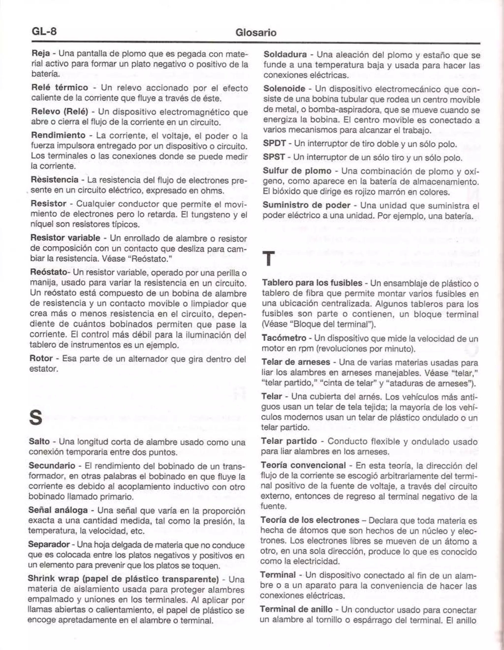 Electricidad automotriz