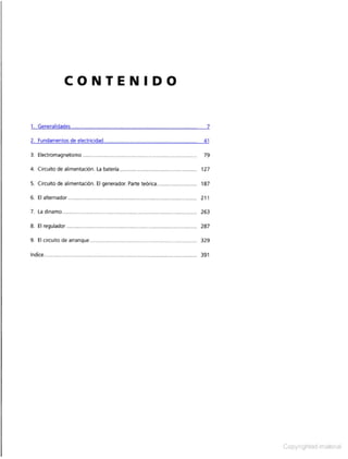 Electricidad del automovil 1