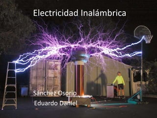 Electricidad inalámbrica