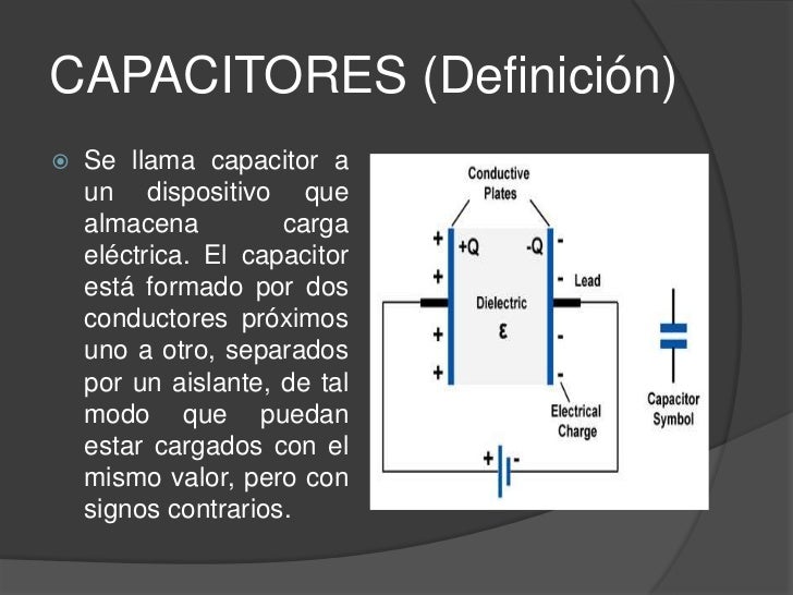 Capacitores y Dielectricos