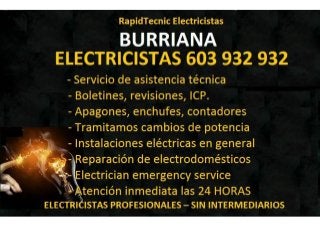 Electricistas Burriana 603 932 932