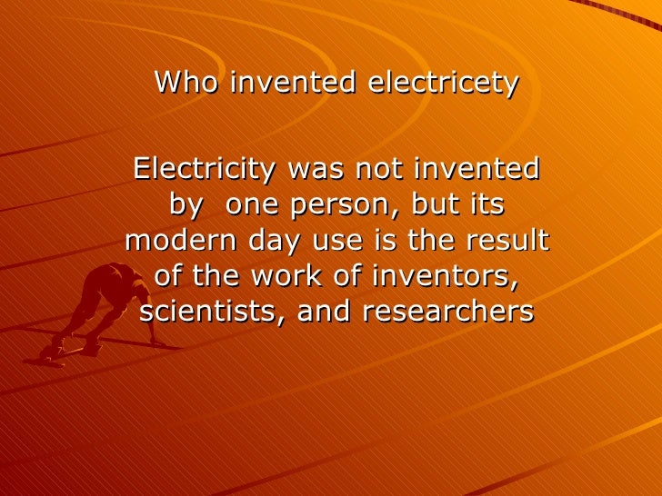 Electricity