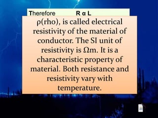Electricity | PPTX