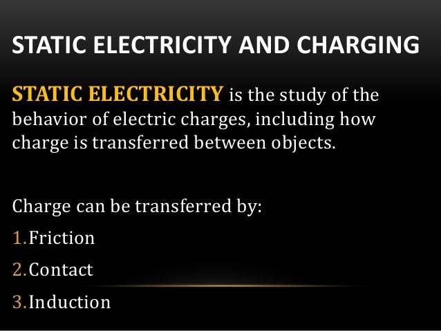 Electricity Electricity