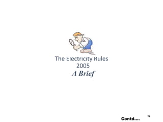 The Electricity Rules
2005
A Brief
70
Contd….
 