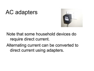Ac Adapter Process SPH3U_Physics_electricity-and-the-grid.ppt