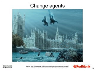 Change agents




Photo http://www.flickr.com/photos/enigmaphotos/458004066/
                                             ...
