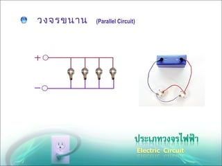 วงจรขนาน   (Parallel Circuit)
 