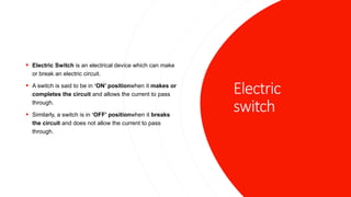 Electricity and circuits | PPTX