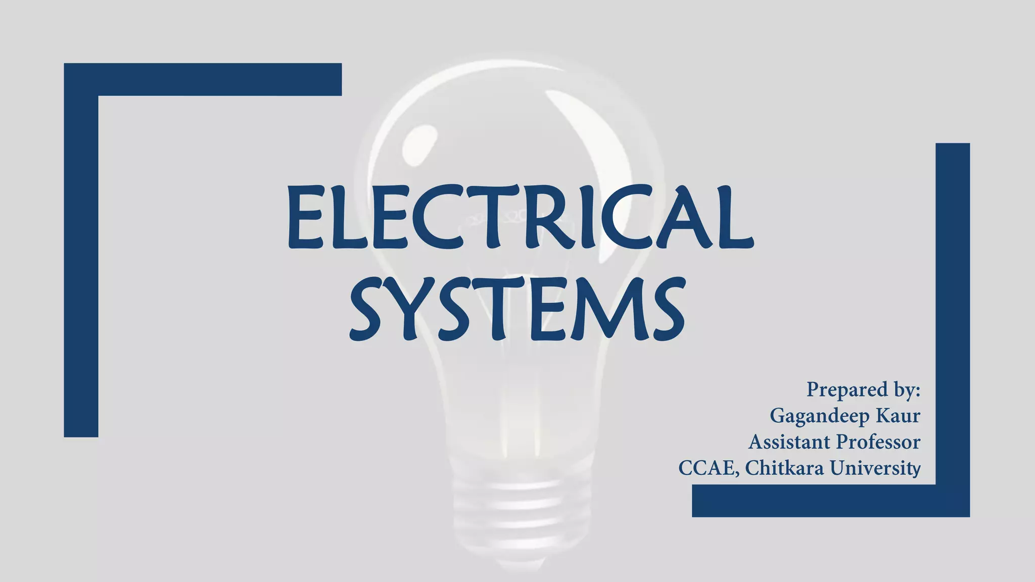 Electricity billing & Power Factor PPT