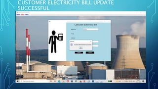 CUSTOMER ELECTRICITY BILL UPDATE
SUCCESSFUL
 